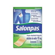 Salonpas Patch Envelope Com 5 Unidades 105MG+31,5MG