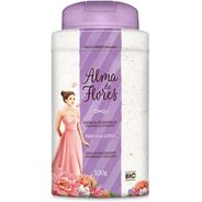 Talco Perfumado Alma de Flores Baunilha de 100g., Alma de Flores