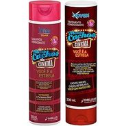 Kit Shampoo + Condicionador 300Ml Meus Cachos de Cinema, Novex