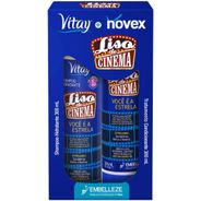 Kit Novex Vitay Liso de Cinema Shampoo + Tratamento Condicionante com 300ml cada