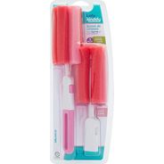 Escova De Limpeza Com Esponja, Lolly, Rosa