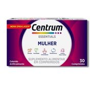 Polivitamínico Centrum Essentials Mulher de A a Zinco 30 comprimidos