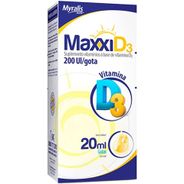 Vitamina D 200UI Maxxi D3 Gotas 20ml