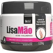 Bio Soft Creme Lisa Mão Ácido Hialurônico 120G