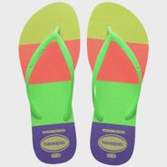 Chinelo Slim Neon Glow Lima, Havaianas, Feminino 39/40