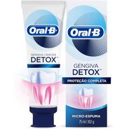 Oral-B Creme Dental Gengiva Detox Deep Clean 102G