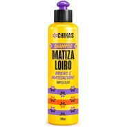 Shampoo Chikas Matiza Loiro Brilho e Matización 300mL