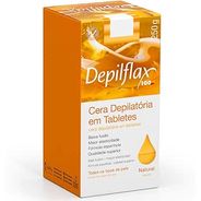 Cera Quente Depilatória Natural 250g Depilflax