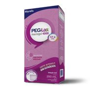 Peg-Lax Macrogol 4000 0,5g/ml Solução Oral Sabor Morango Com 250ml Myralis