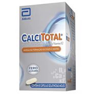 Calcitotal 60 Cápsulas – Cálcio, Vitamina D e K2