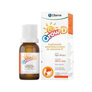 Vitamina D 200UI Grow D Tutti-Frutti Gotas 10ml