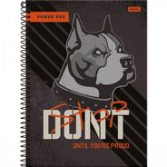 Caderno Universitário Power Dog 10 Matérias Foroni - Sortido