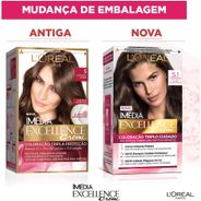Coloração Imédia Excellence, L'Oréal Paris, 5.1 Castanho Claro Acinzentado