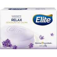Sabonete Barra Relax 85G , Elite, Roxo