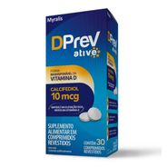 Vitamina D 10mcg DPrev Ative 30 comprimidos