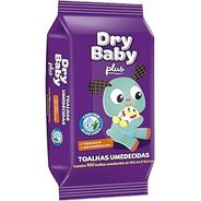 Toalhas Umedecidas Drybaby Plus pacote com 100 unidades