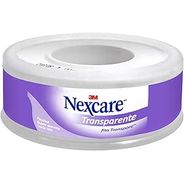 Nexcare, 3M, Fita Transpore, Transparente, 12Mm x 4,5M