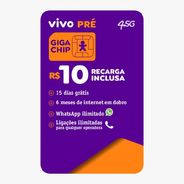 Chip Vivo Combo (R$10,00 em recarga)