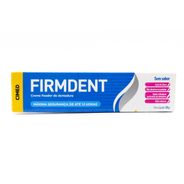 Creme Fixador de Dentadura Firmdent Sem Sabor 20g