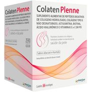 Colágeno Colaten Plenne Sabor Abacaxi e Hortelã 30 sachês