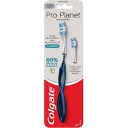 Escova de Dente Colgate Pro Planet com 2 cabeças
