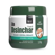 Creme Para Massagem Corporal BioSoft 120G Lisa Desinchar Drenante