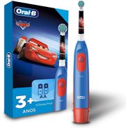 Oral-B Cars, Escova de Dentes Elétrica Infantil (+3 anos), Cabeça Redonda, 1 Unidade