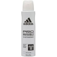 Desodorante Antitranspirante Aerosol Adidas Pro Invisible Performance Sem Manchas Feminino 72h 150ml
