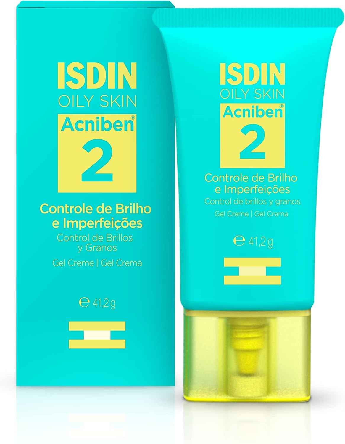 ISDIN Gel Creme Facial Controle De Brilho E Imperfeições Acniben 41.2G