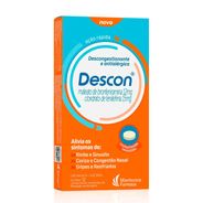 Descon Maleato de Bronfeniramina 12mg + Cloridrato de Fenilefrina 15mg 12 comprimidos