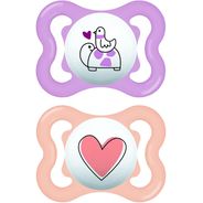 Mam Baby Chupeta Mam Supreme 0 A 6 Meses - Embalagem Dupla - Rosa