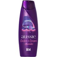Aussie Cachos e Crespos Ativados Óleo de Coco e de Jojoba Shampoo 360 ml