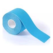 Bandagem Elastica Fita De Kinesio 5MX5CM Supermedy- Azul