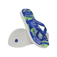 Sandália Havaianas Kids Athletic Branco/Azul 31/32