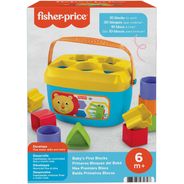 Fisher-Price Balde Primeiros Blocos, Multicolorido