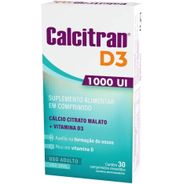 Calcitran D3 1000UI 30 Comprimidos