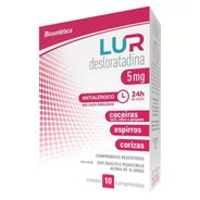 Lur Desloratadina 5mg Com 10 Comprimidos Biosintética