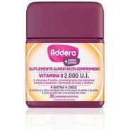 Vitamina D Addera +Cabelo & Unhas 2.000UI 30 Comprimidos