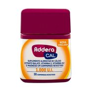 Addera Cal 1.000UI MDK 30 Comprimidos