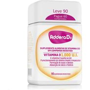Vitamina D 1.000UI Addera D3 90 Comprimidos