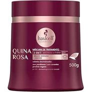 Mascara Capilar Haskell Quina Rosa 500G