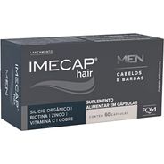 Imecap Hair Men 60 Cápsulas - Vitaminas para Cabelos e Barbas do Homem