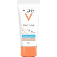 Vichy V Capital Soileil Hydra-Matte FPS50 - Protetor Solar Facial com Cor 30g
