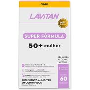 Lavitan Super Fórmula Vitamina 50+ Mulher 60 Comprimidos