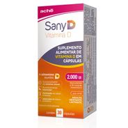 Vitamina D 2.000UI Sany D 30 cápsulas