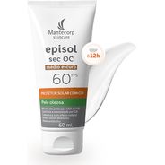 Mantecorp Skincare Protetor Solar Episol Sec Oc FPS 60 Médio Escuro 60ML
