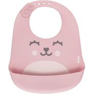 Buba Babador De Silicone - Pega Migalhas Gumy - Rosa -