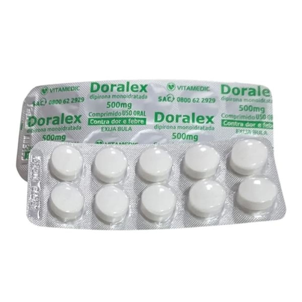 Doralex 500mg 10 Comprimidos