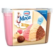 Pote Sorvete Nestle Trio Moça 1,5L