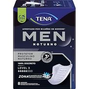 Absorvente Protetor Masculino Tena Men Level 3 Noturno 8 Unidades